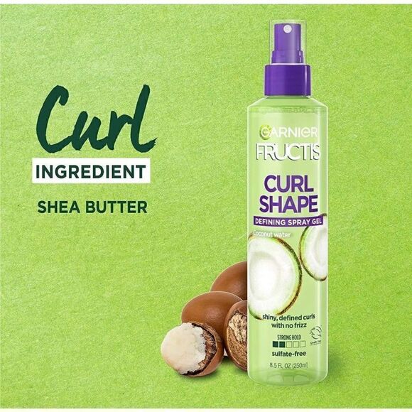 🆕 GARNIER FRUCTIS | Style Curl Shape Defining Spray Gel, Curly Hair, 8.5… - Picture 4 of 8